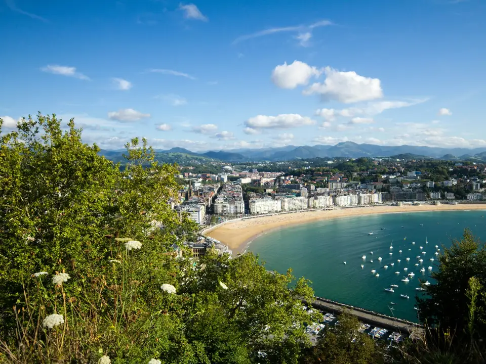 Bahía de La Concha, San Sebastián